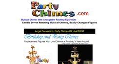 Desktop Screenshot of partychimes.com